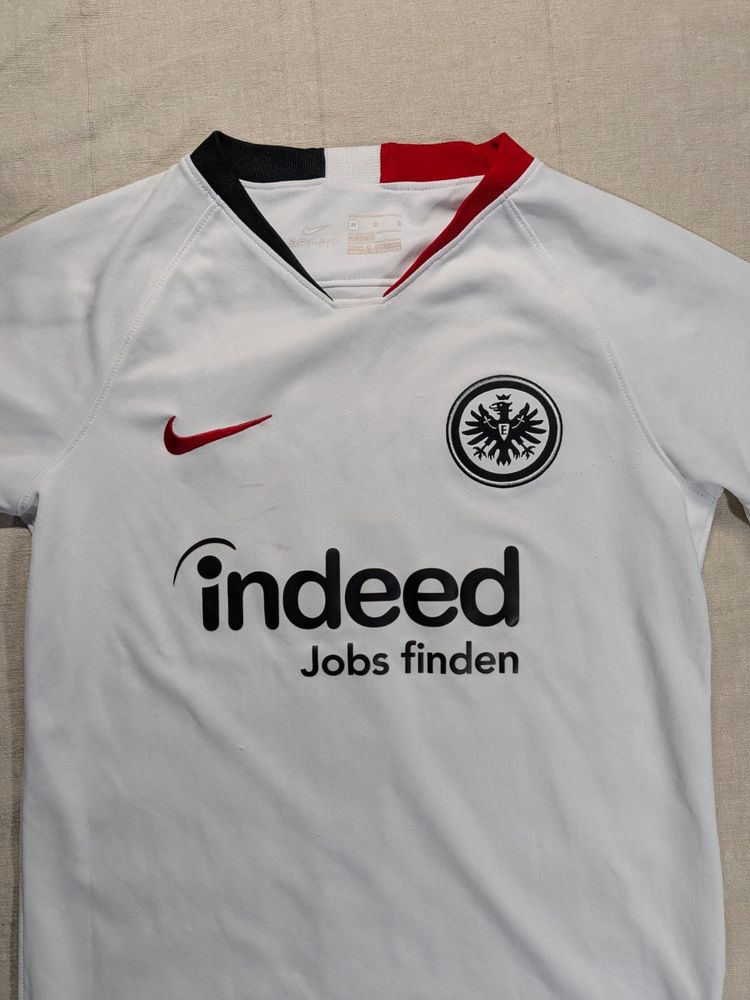 Nike Eintracht Frankfurt Football Shirt White Jersey imagen 2